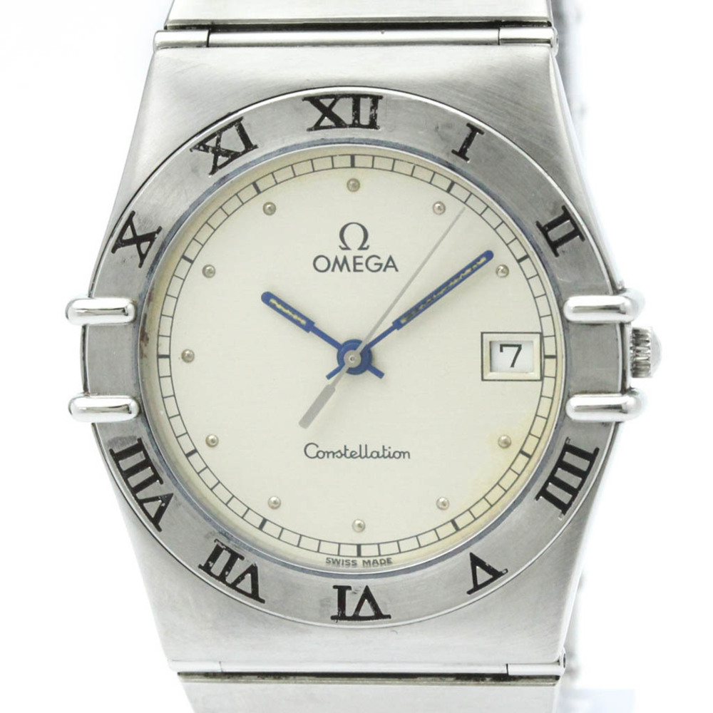 OMEGA Constellation Stainless Steel Quartz Mens Watch 396.1070 Polished